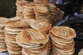 Bakorkhani or baqarkhani, also known as bakar khani roti, is a thick, spiced flatbreadÃÂ  Royalty Free Stock Photo